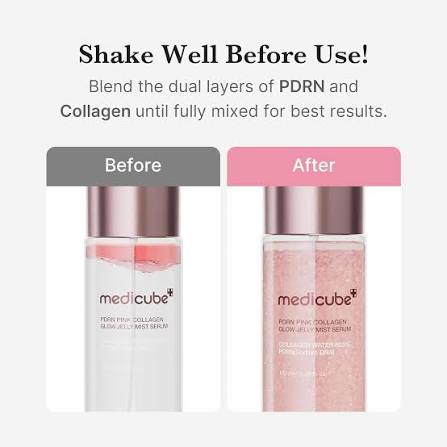 MEDICUBE Pink Collagen Glow Jelly Mist Serum 100ml